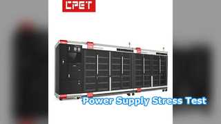 Test spalania zasilacza w komorze