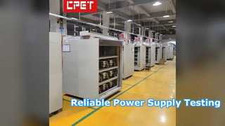 Testowanie spalania zasilacza w komorze